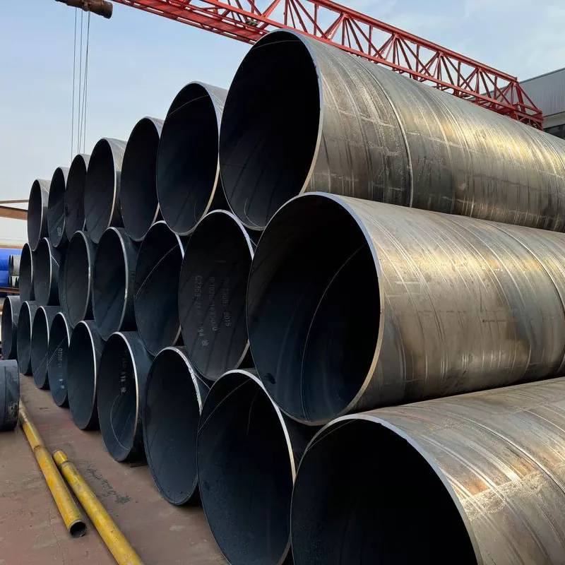 Црна спирална заварена цев