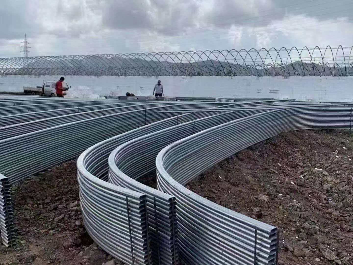 Танкозидна поцинкована елиптична цев